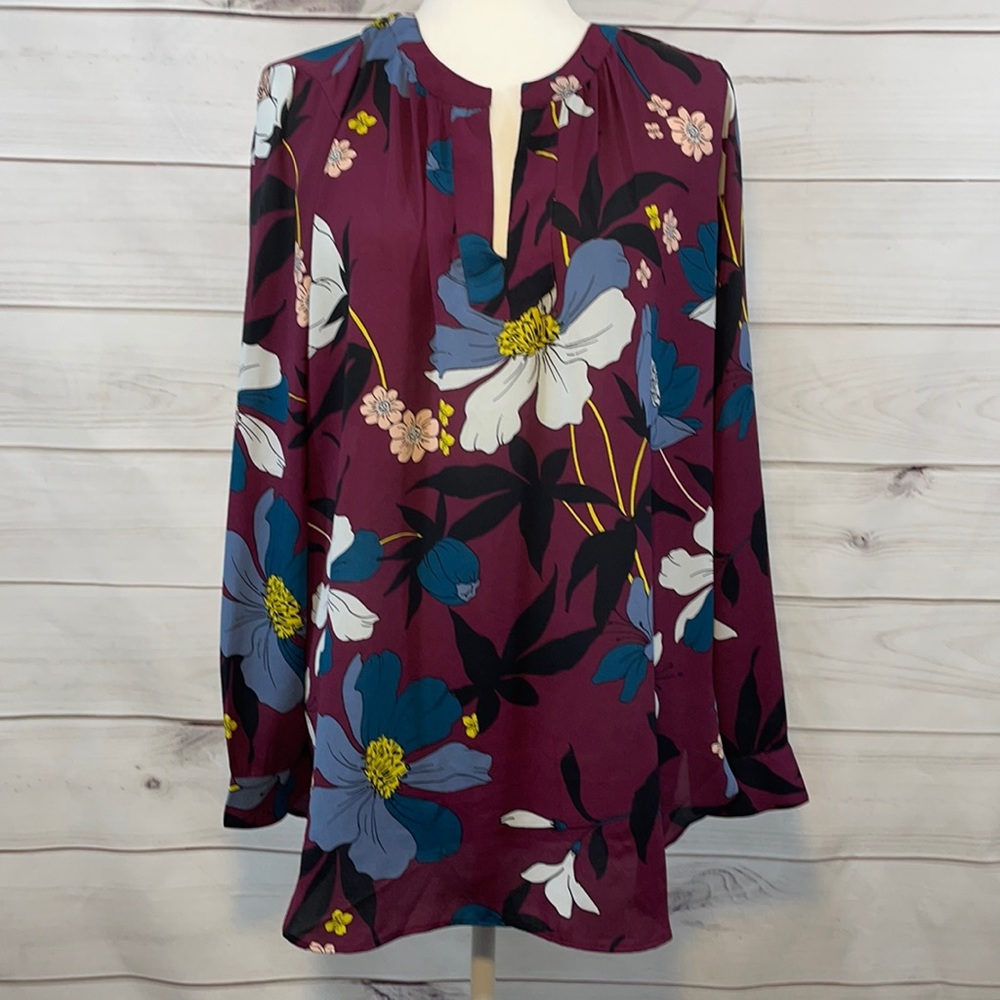 Loft Floral Blouse